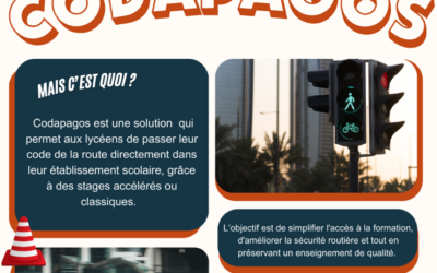 🚗 Codapagos – Le code de la route en une semaine pour nos lycéens ! 🚗